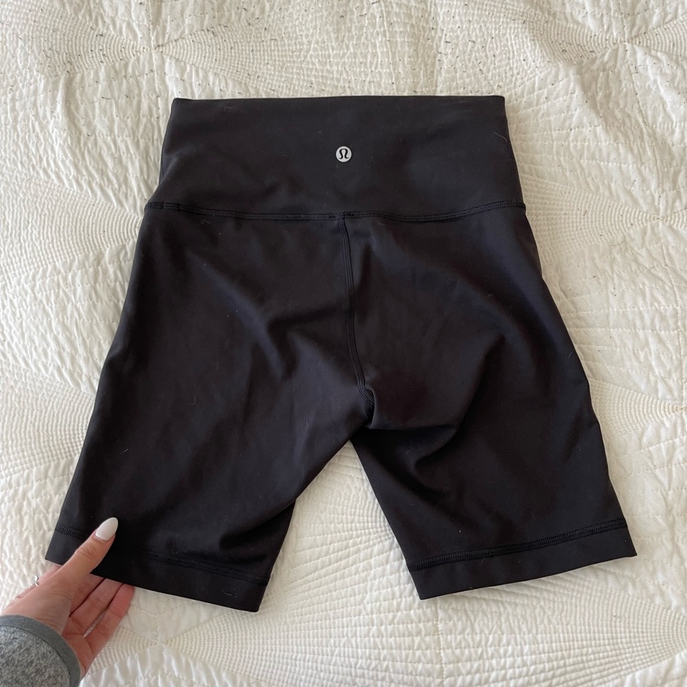 Lululemon wunder train high rise short 8”
